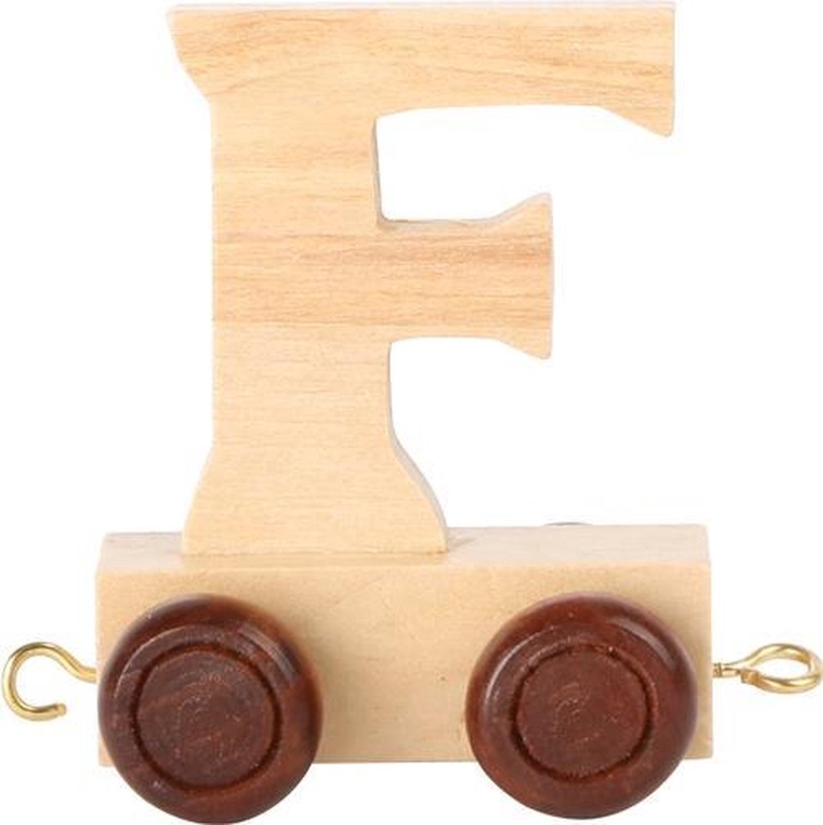 Small foot - train de lettres en bois - f