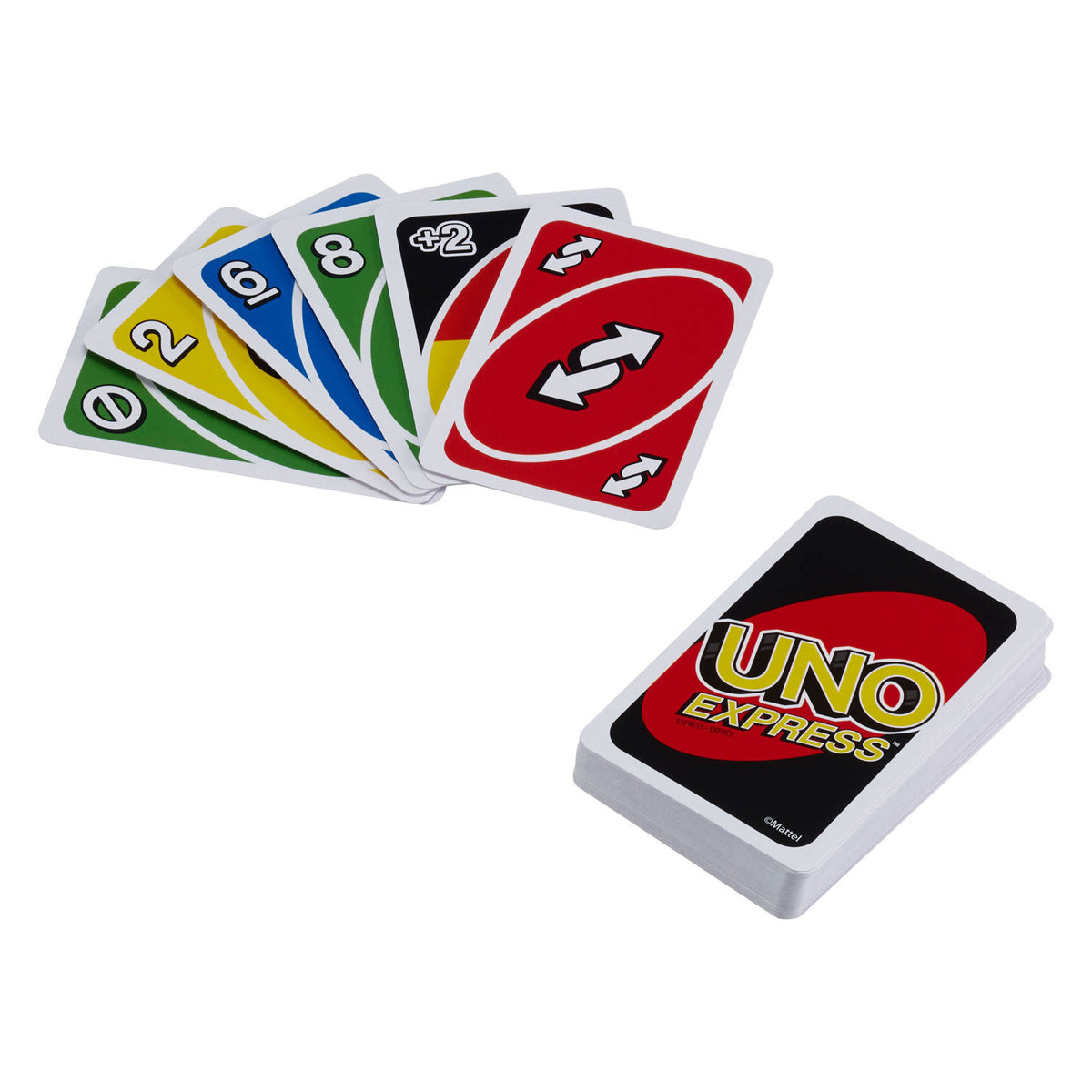 Jeu de cartes Mattel uno express