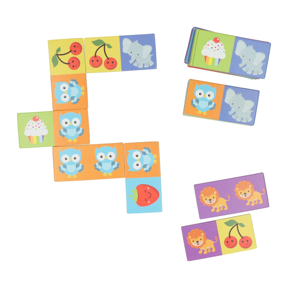 Domino double face - 28 cartes