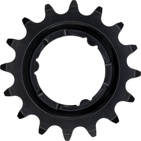 Pignon KMC pour Shimano 16 dents o-mo acier 3 32 pouces - noir