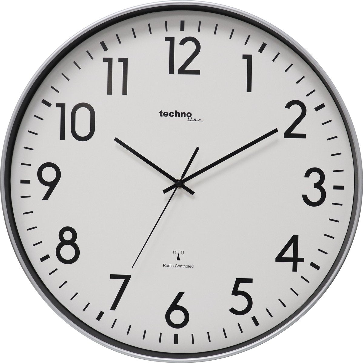 Horloge murale sans marque sans marque technoline wt 8998 50 cm argent