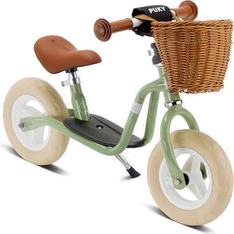 Draisienne Puky - lr m - rétro vert - avec panier - à partir de 2 ans