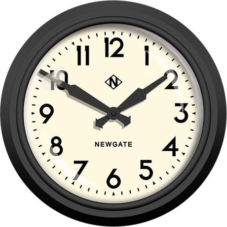 Horloge murale Newgate le noir électrique 37cm