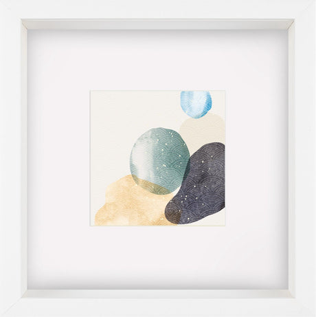 Walther shape - 3d fsc houten lijst - fotoformaat 25x25 cm - kunstglas - wit