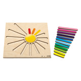 Rolf puzzle en relief rayons arc-en-ciel, 15 pcs.