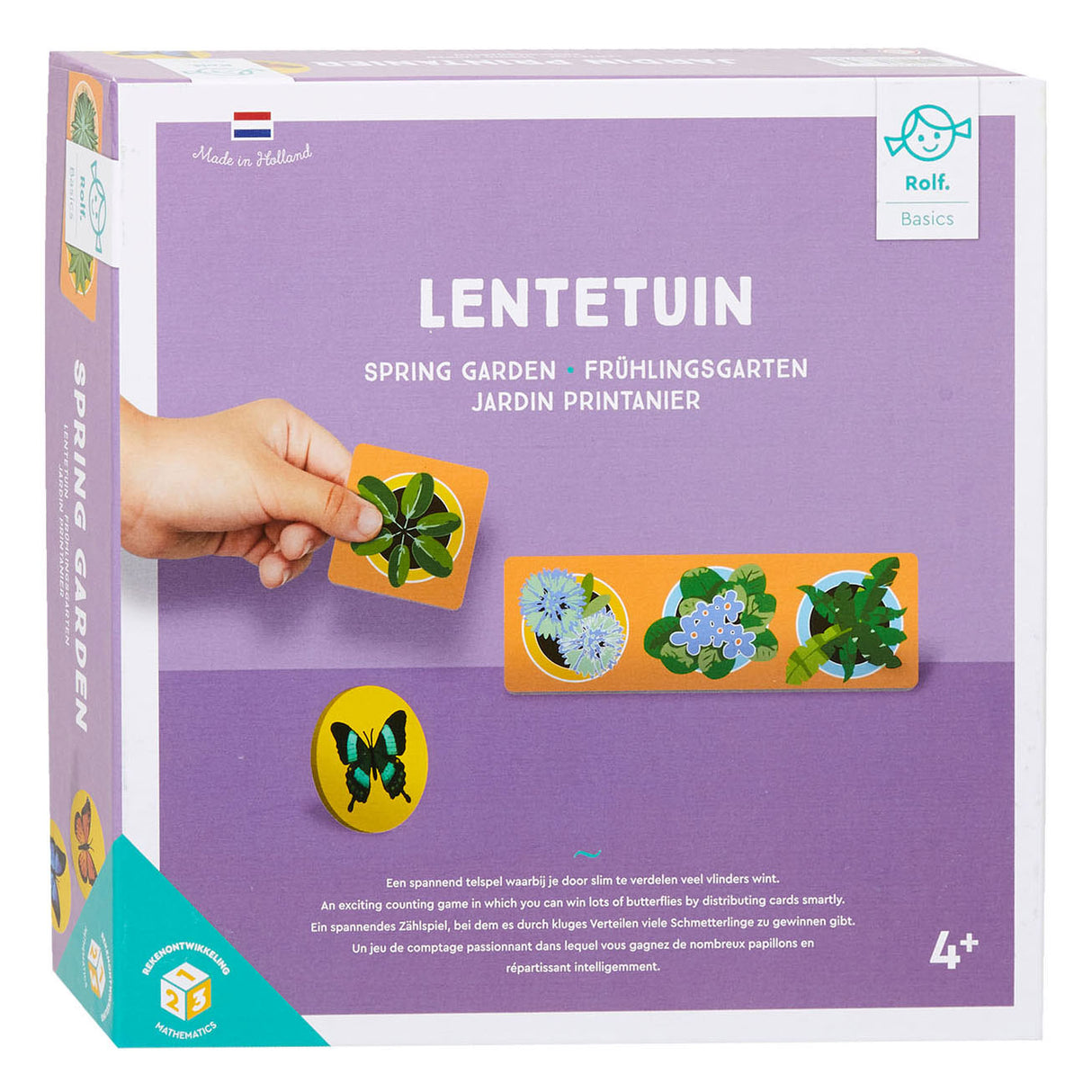 Rolf basics - lentetuin rekenspel