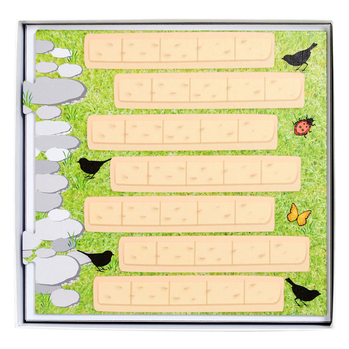 Les bases de Rolf - Jeu mathématique du jardin de printemps