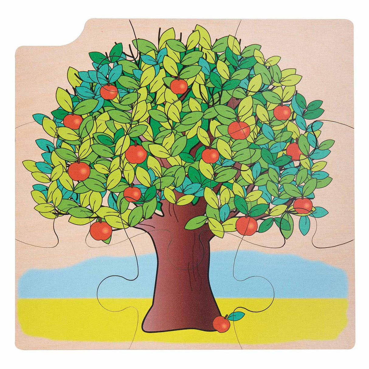 Croissance Rolf et arbre de croissance en bois puzzle à 4 couches, 36 pcs.