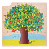 Croissance Rolf et arbre de croissance en bois puzzle à 4 couches, 36 pcs.
