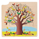 Croissance Rolf et arbre de croissance en bois puzzle à 4 couches, 36 pcs.
