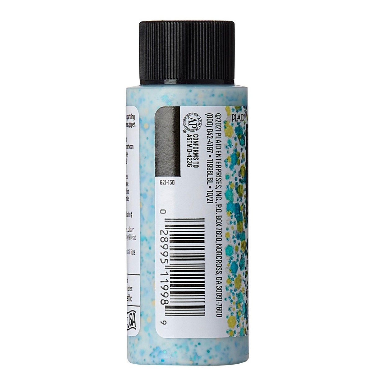 Folkart • peinture acrylique pop scintillante ambiance plage 59 ml