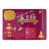 Gabarit de signalisation des pompiers, 27x19cm