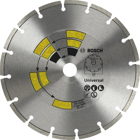 Bosch accessoires disque diamant universel | 125mm-2607019475