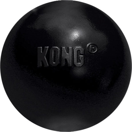 Kong extreme ball - jouet pour chien - noir - s