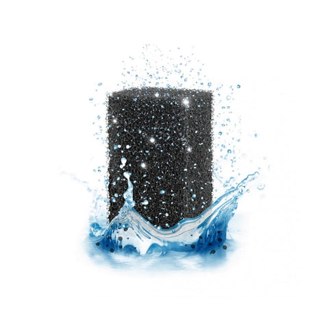 Médium mousse Ciano - matériau filtrant - 4,5x3,5x7,5 cm 28 g noir