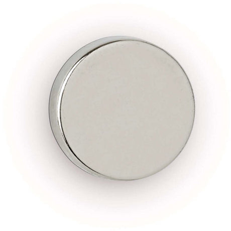 Aimant Maul rond 10 pièces 2,5 kg acier métal néodyme magnétique ø 1,2 x 0,3 cm argent