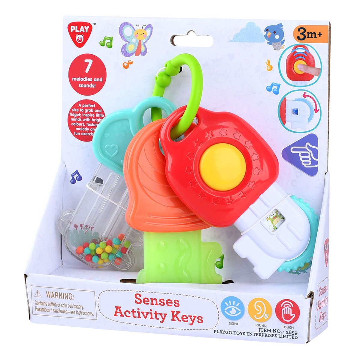 Touches d'activité Playgo bébé avec son
