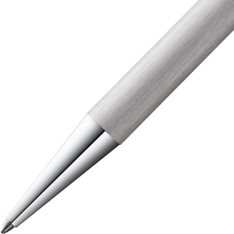 Stylo à bille Lamy scala 251 - acier inoxydable brossé, finition satinée avec mécanisme rotatif - incl. recharge m 16 grande capacité en noir