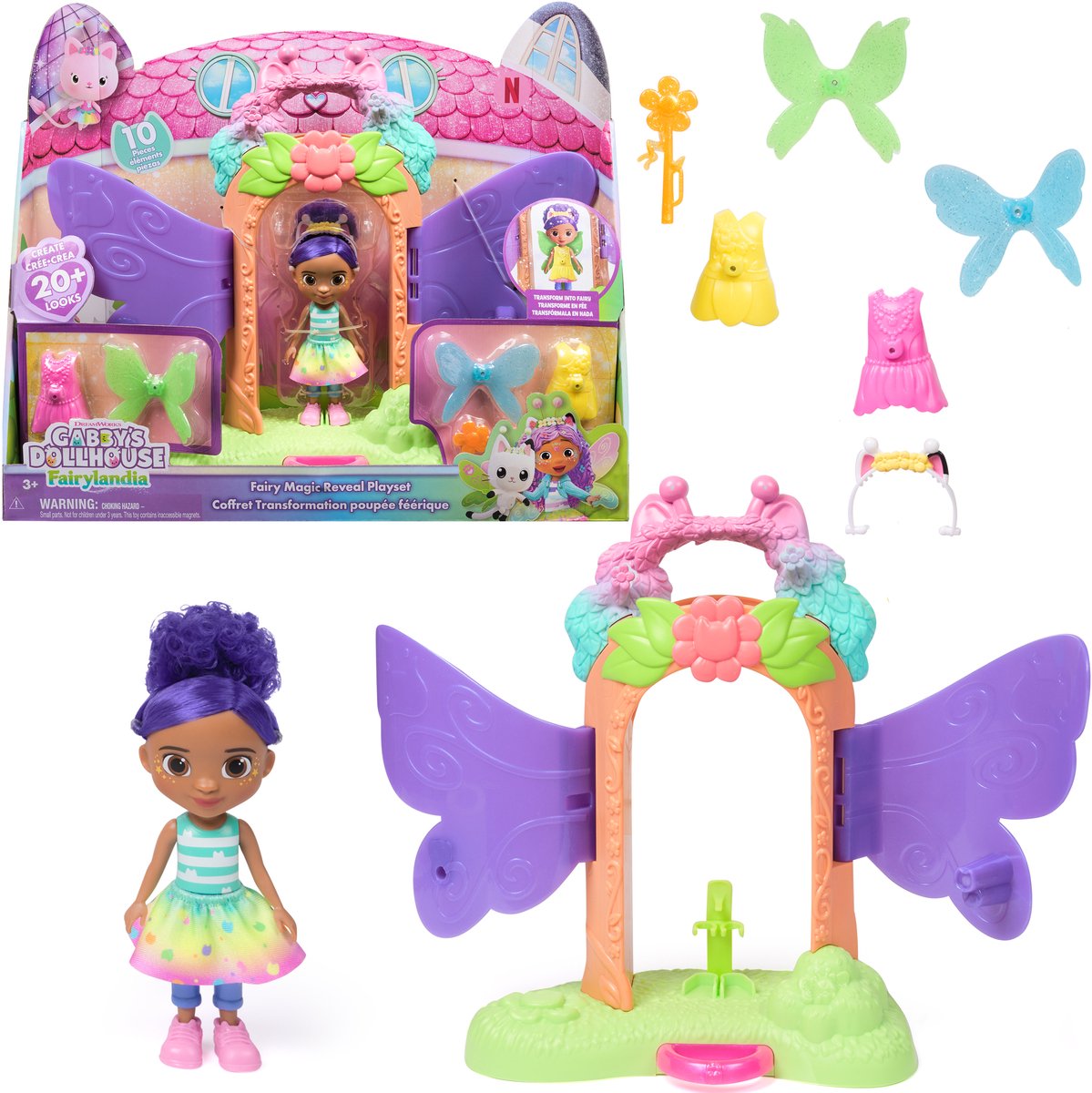 Ensemble de mode Fairylandia pour maison de poupée de Gabby