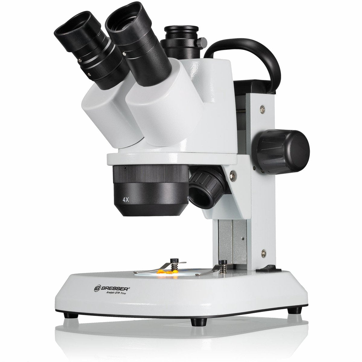 Microscope Bresser - analyth str trino - grossissement 10x à 40x - microscope optique et transparent