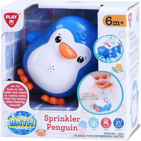 Jouet de bain Playgo pingouin éclaboussant