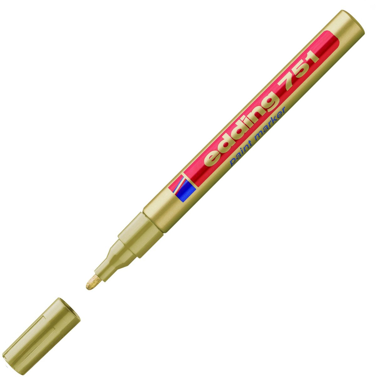 Edding marqueur de peinture 751 base d'huile 1-2mm or bls