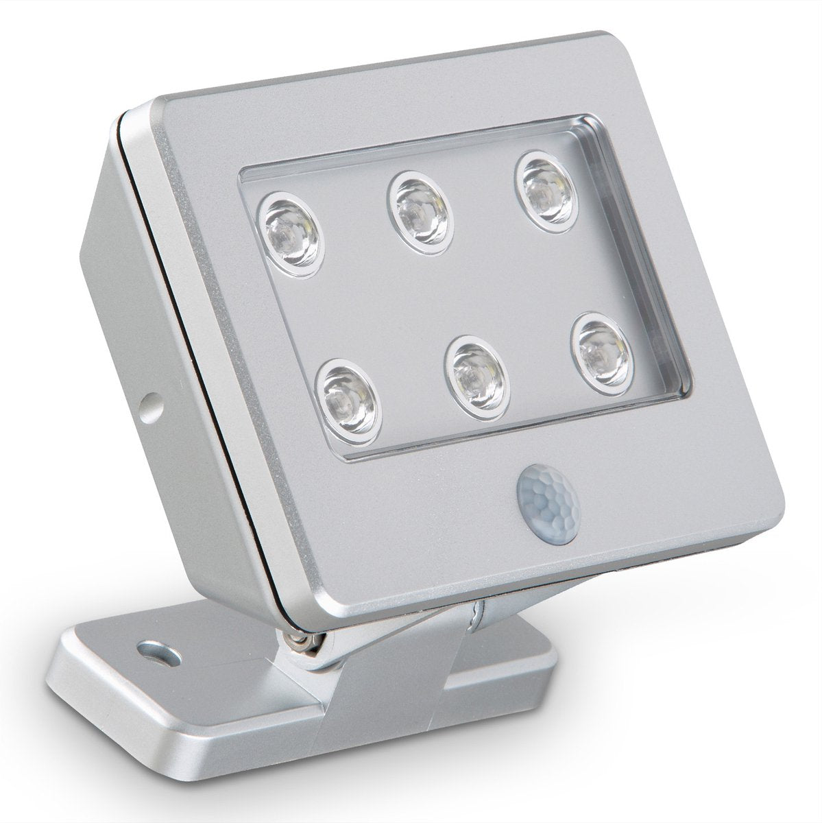 Briloner - kollig - applique d'extérieur LED avec détecteur de mouvement, lero outdoor, leds 2,88w, argent