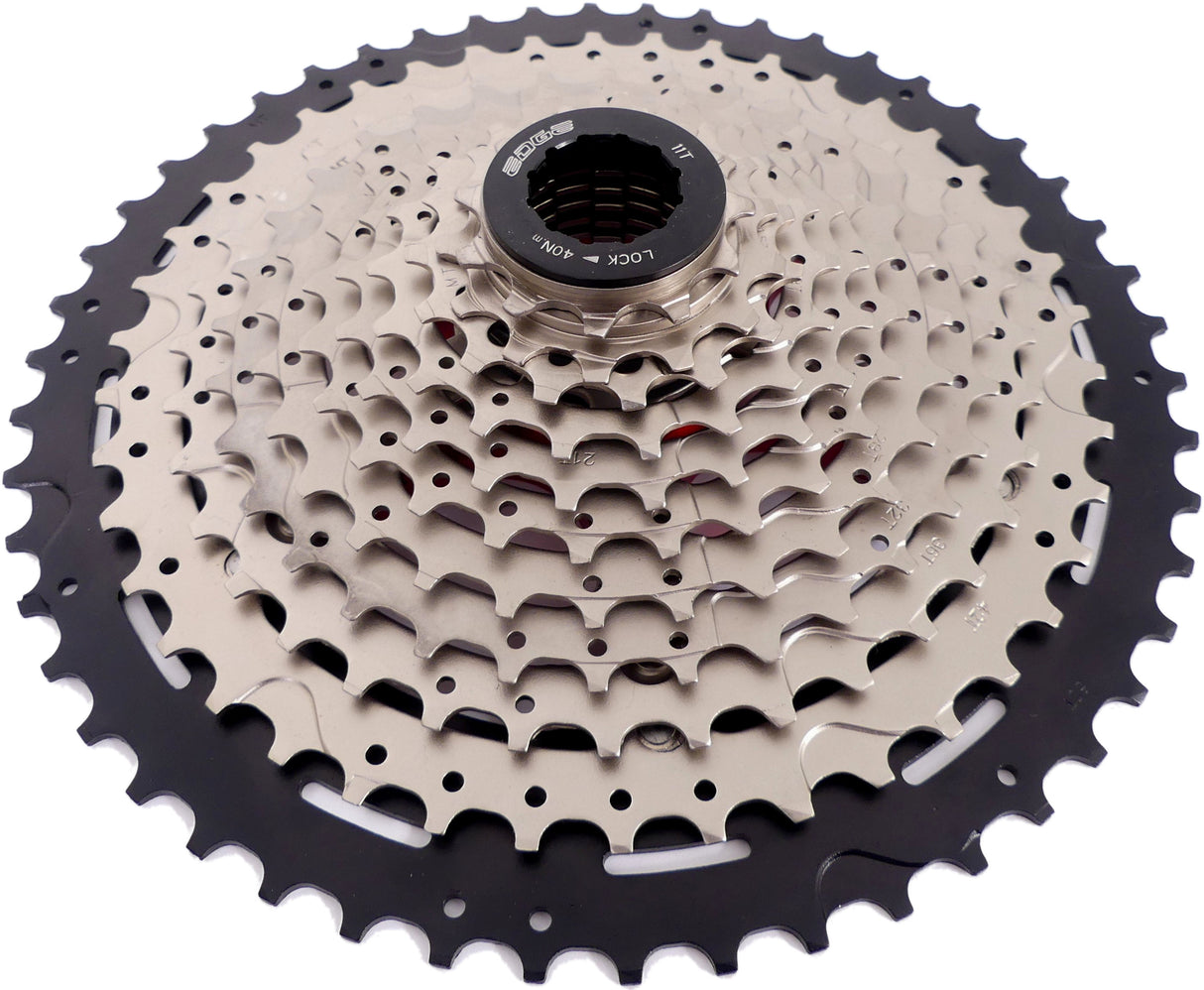 Edge Cassette 11 Speed ​​CS-M9011 11-46T Silver Black