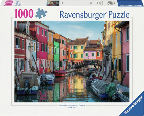 Ravensburger Puzzle Puzzle Burano Italie, 1000st.
