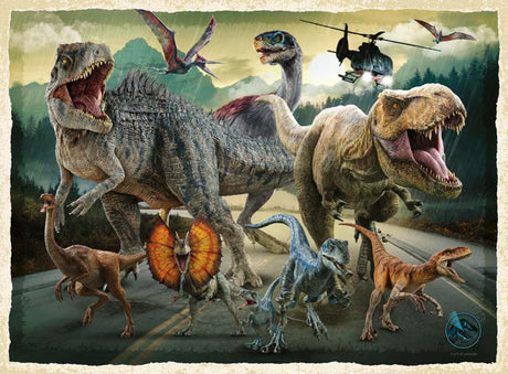 Ravensburger puzzle monde jurassique 200pcs