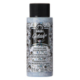 Folkart • peinture acrylique pop scintillante doublure argentée 59ml
