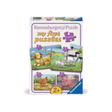 Ravensburger puzzle mes premiers puzzles 4en1 familles d'animaux de la ferme