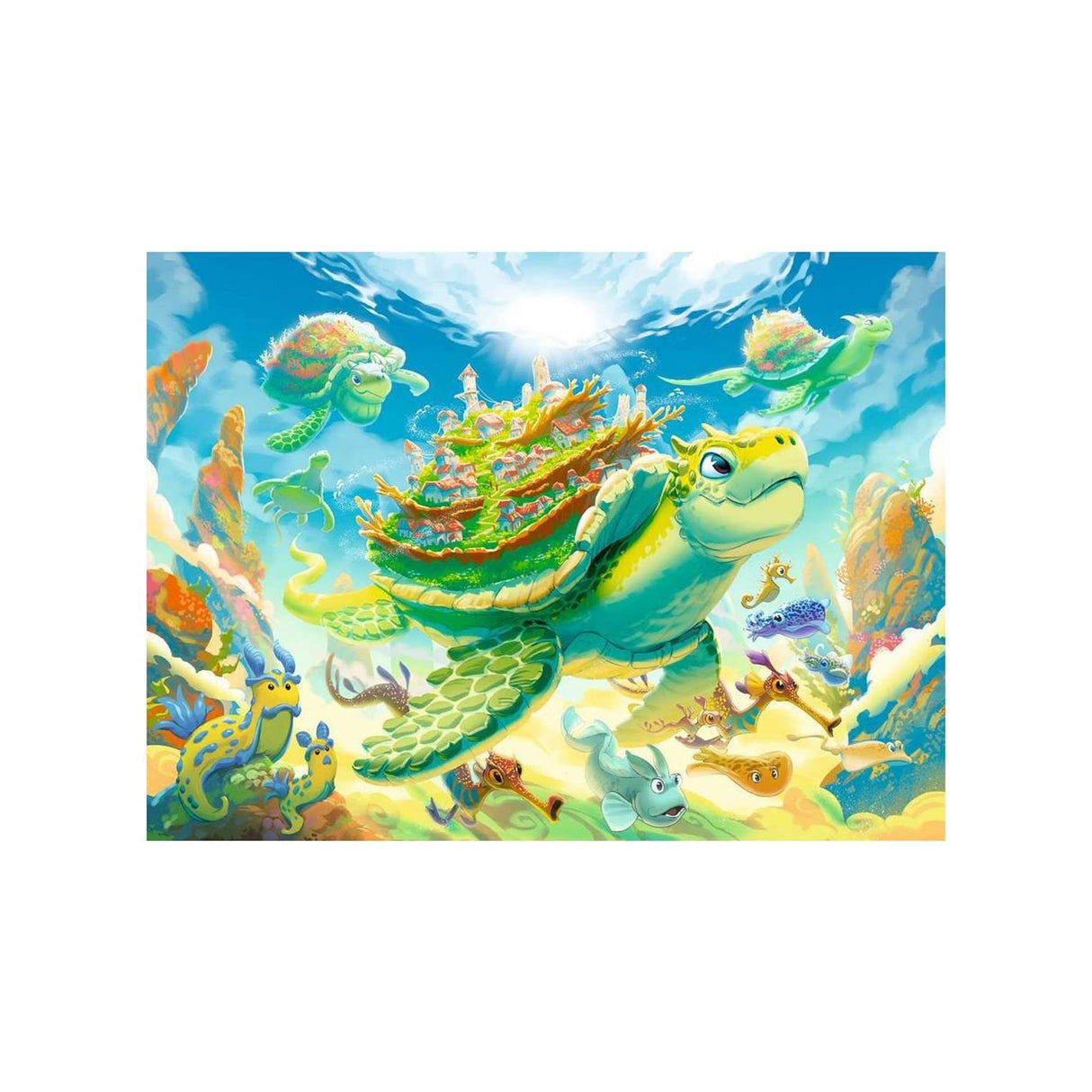 Ravensburger puzzle monde fantastique 200pcs