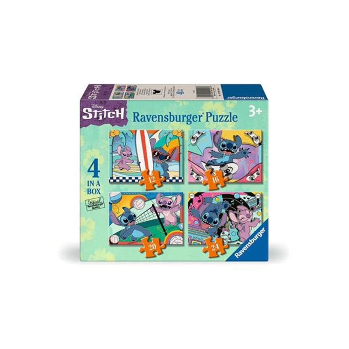 Puzzle 4 en 1 au point de Ravensburger