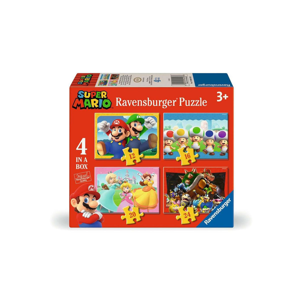 Puzzle 4-en-1 Super Mario de Ravensburger