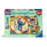 Ravensburger puzzle point de disney 3x49pcs