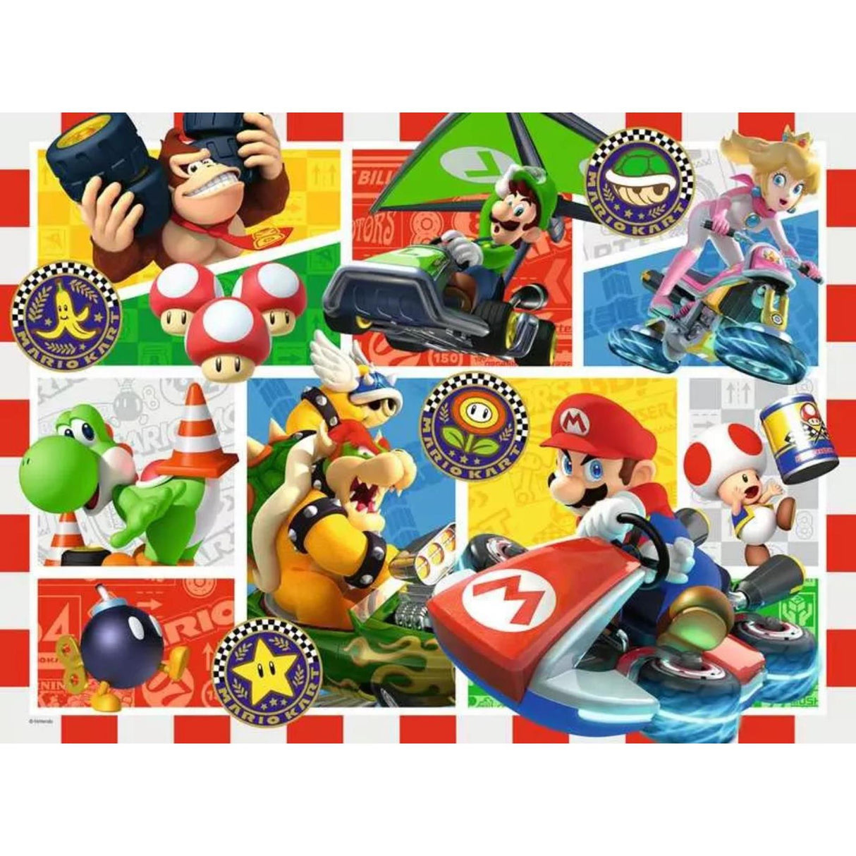 Ravensburger puzzle mario kart 150 pièces