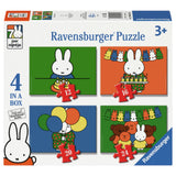 Ravensburger puzzle 4en1 Miffy 70 ans
