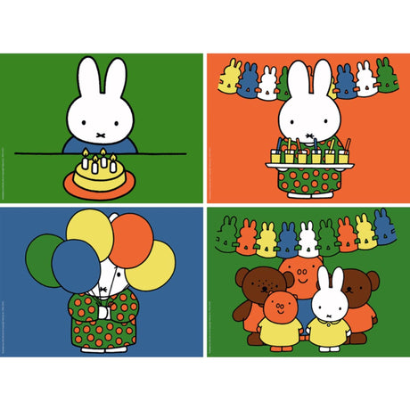 Ravensburger puzzle 4en1 Miffy 70 ans