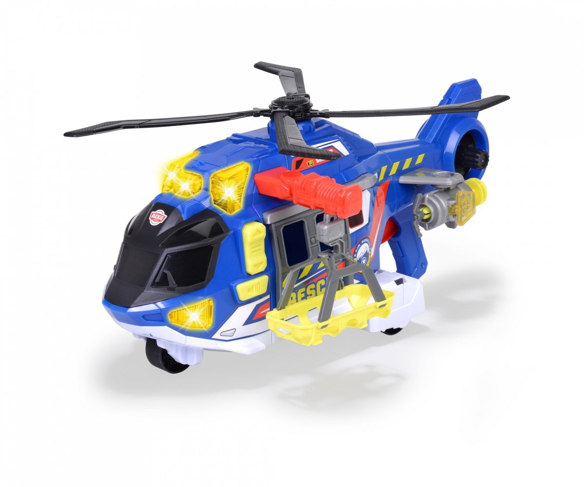 Hélicoptère de sauvetage Dickie bleu
