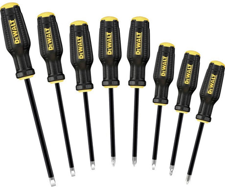 Jeu de tournevis Dewalt universel 8 pièces plats, ph, pz