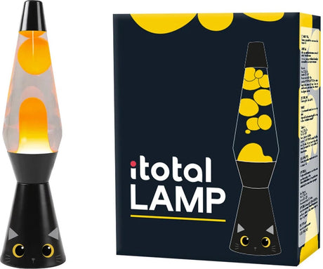 I-total - lampe à lave chat noir