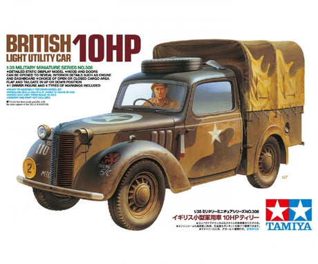 Tamiya – kit de modèles de véhicules militaires, 35308, voiture utilitaire légère britannique, 10 cv, plastique, 1:35, modélisme