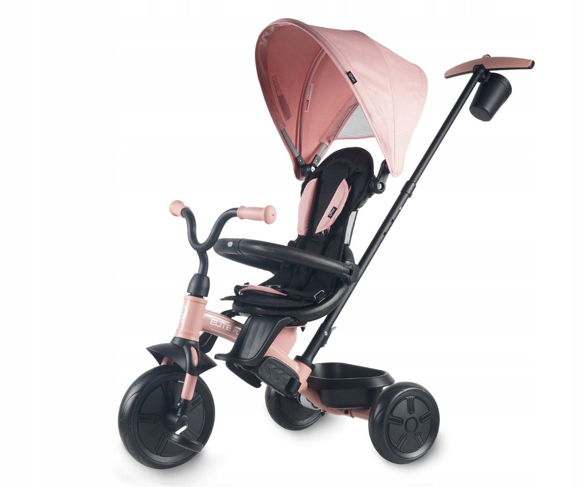 Qplay elite platinum triwieler - roze