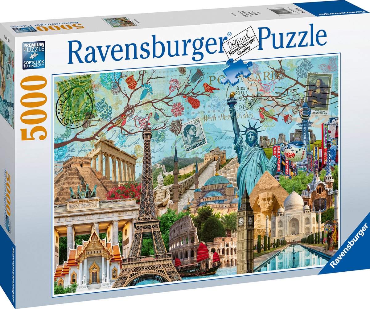 Ravensburger Puzzle Puzzle Big City Collage, 5000st.