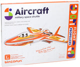 Lobbes toys bv jeu de construction avion avec hélice fonctionnelle