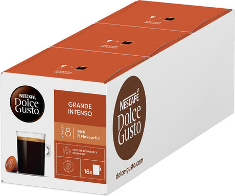 Nescafé dolce gusto capsules grande intenso - 48 tasses à café pour 48 tasses de café