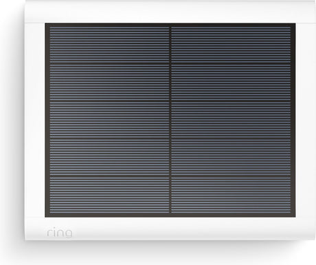 Panneau solaire Ring - USB-C - blanc - accessoire pour caméra de sécurité - panneau solaire pour Spotlight Cam Plus et Spotlight Cam Pro
