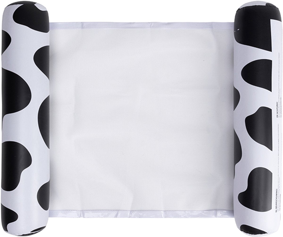 Sur place | hamac d'eau noir et blanc