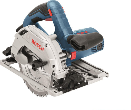 Scie circulaire Bosch gks 55+ gce (lame de scie hm 165 mm ø, adaptateur pour aspirateur, règle à onglets)